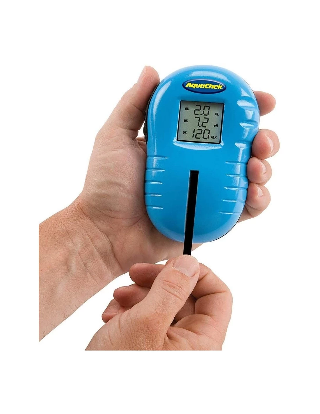 Aquachek - Testeur Piscine Trutest Bleu + 25 Languettes 2 Aquachek - Testeur Piscine Trutest Bleu + 25 Languettes – Image 2