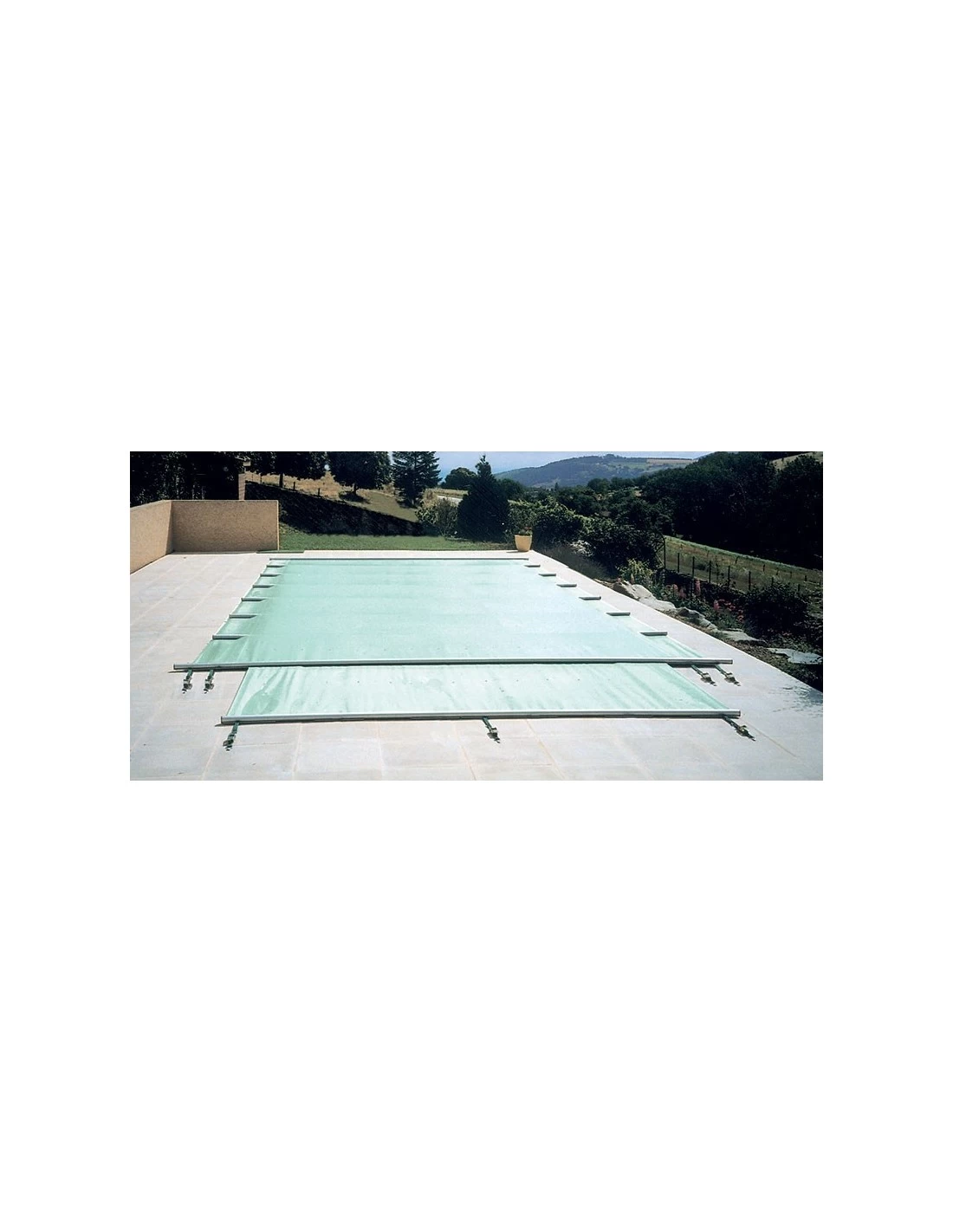 Bâche à Barres De Sécurité Access 580 G/m² Pour Piscine 9m X 5m 1 Bâche à Barres De Sécurité Access 580 G/m² Pour Piscine 9m X 5m
