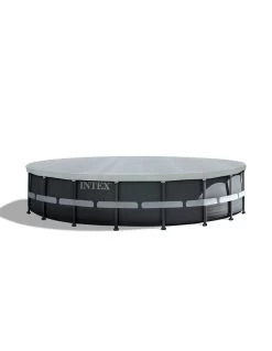 Intex Bâche De Protection Deluxe Piscine Tubulaire Ronde Ø 488 Cm