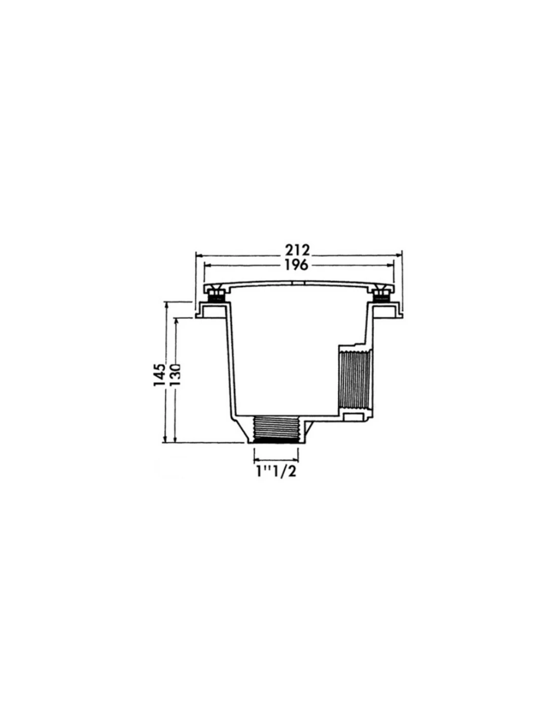 Hayward Bonde De Fond Luxe Gris Clair - À Visser (Liner) 2 Hayward Bonde De Fond Luxe Gris Clair - À Visser (Liner) – Image 2
