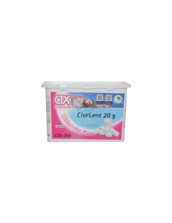 Chlore Lent Pastilles De 20g (Spa Ou Piscines Hors-sol) - 1 Kg CTX-350