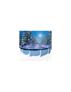 Couverture D'hivernage Pour Piscine Ovale Hors Sol - 3,65 X 6,10 M