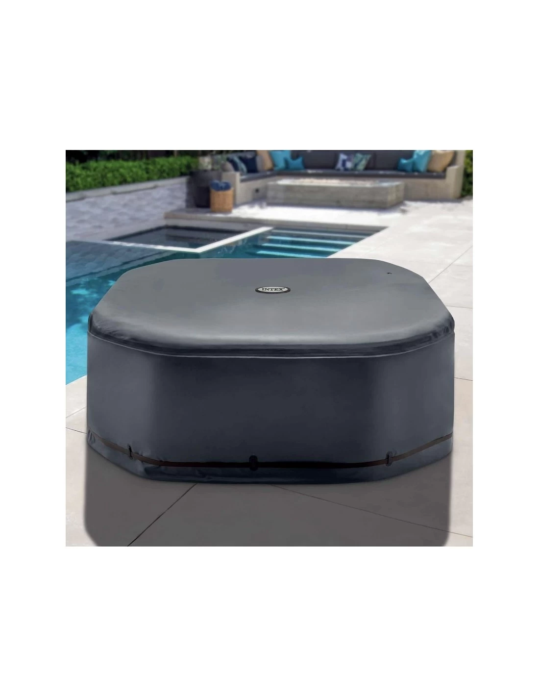 Intex Couverture Thermique Spa Octogonal 4P ( Couverture + Couvercle) 2 Intex Couverture Thermique Spa Octogonal 4P ( Couverture + Couvercle) – Image 2