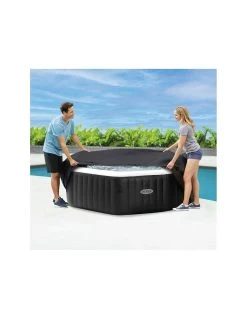 Intex Couverture Thermique Spa Octogonal 4P ( Couverture + Couvercle) 7 Intex Couverture Thermique Spa Octogonal 4P ( Couverture + Couvercle) -AquaSpa Outlet Piscine Tienda couverture thermique spa octogonal 4p couverture couverc 1 3