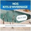 Kit Hivernage Piscine Enterrée 8x4m