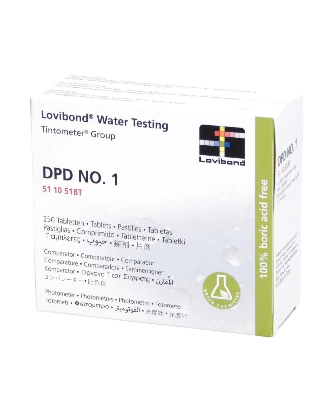 Pastilles Réactifs DPD1 Chlore Total- 250 Pastilles ( Pour Scuba ) 1 Pastilles Réactifs DPD1 Chlore Total- 250 Pastilles ( Pour Scuba )