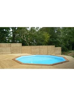 Piscine Bois Octogonale Mister-Wood Ø 430 X 130 Cm