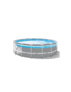 Intex Piscine Clearview Premium Prism Frame Ronde Ø 488 X 122 Cm