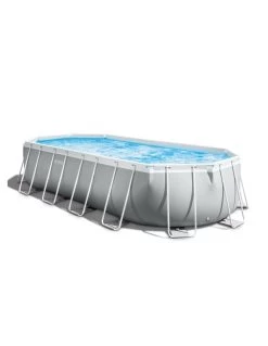 Intex Piscine Prism Frame Ovale 610 X 305 X 122 Cm