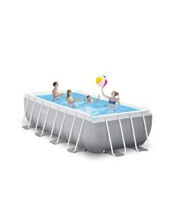 Intex Piscine Prism Frame Rectangulaire 488 X 244 X 107 Cm